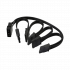 4pin IDE to Sata 15pin 1 to 5 splitter cable