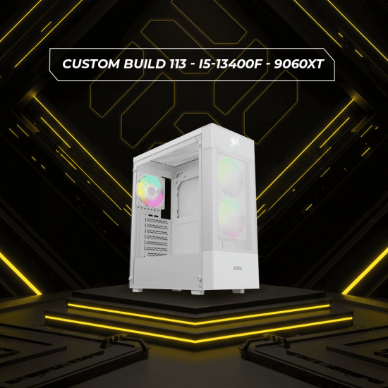 Custom Build 113 - i5-13400F - 9060XT Custom Build 113 - i5-13400F - 9060XT