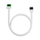AsiaHorse Hydrus-16PIN-A 2.0 - 16PIN 50cm 12VHPWR ARGB Module Cable - A Version - White AsiaHorse Hydrus-16PIN-A 2.0 - 16PIN 50cm 12VHPWR ARGB Module Cable - A Version - White