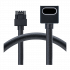 AsiaHorse Hydrus-16PIN-A 2.0 - 16PIN 50cm 12VHPWR ARGB Module Cable - A Version - Black