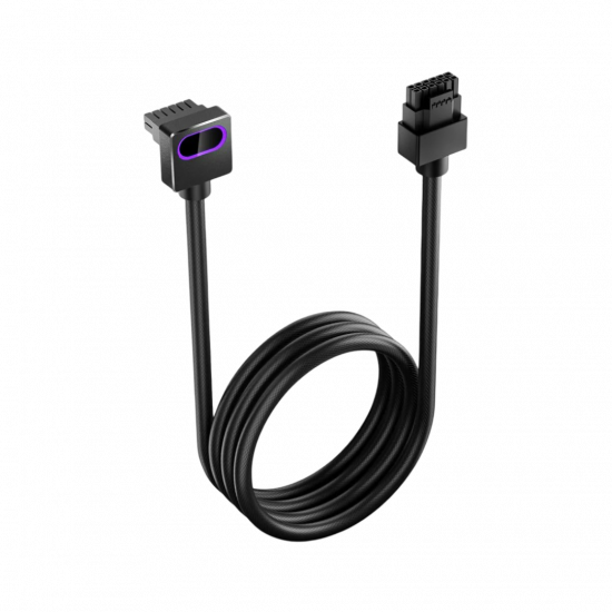 AsiaHorse Hydrus-16PIN-B 2.0 - 16PIN 50cm 12VHPWR ARGB Module Cable - B Version - Black