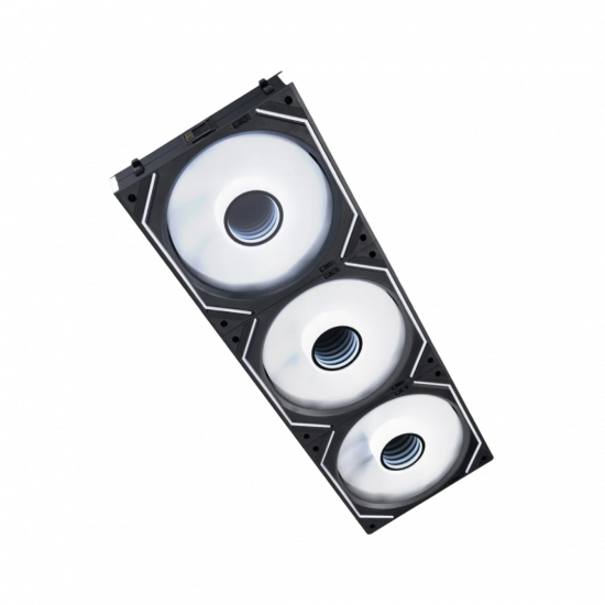 AsiaHorse Dawn Pro ARGB 120mm Forward Triple Fans - Black AsiaHorse Dawn Pro ARGB 120mm Forward Triple Fans - Black