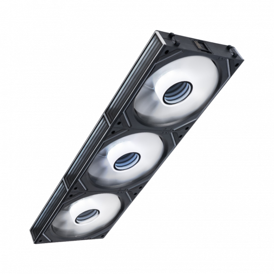 AsiaHorse Dawn Pro ARGB 120mm Forward Triple Fans - Black AsiaHorse Dawn Pro ARGB 120mm Forward Triple Fans - Black