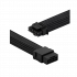 AsiaHorse PCIe 5.0 12VHPWR Sleeved Extension Cable, 16-Pin Male to 16-Pin Female, 180° Connector - Black