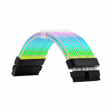 AsiaHorse 24Pin ARGB PSU Extension Cable - Black AsiaHorse 24Pin ARGB PSU Extension Cable - Black
