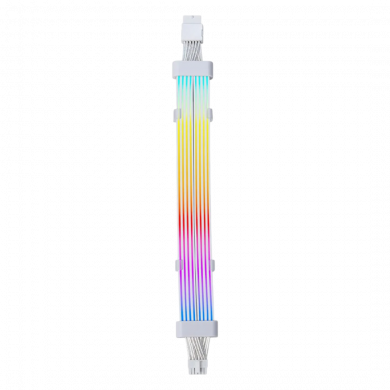 Asiahorse 12VHPWR ARGB PSU Extension Cable - White Asiahorse 12VHPWR ARGB PSU Extension Cable - White