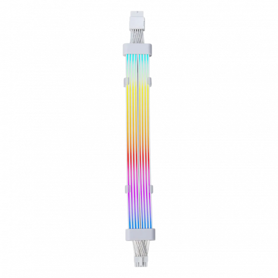 Asiahorse 12VHPWR ARGB PSU Extension Cable - White Asiahorse 12VHPWR ARGB PSU Extension Cable - White