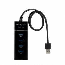 USB 3.0 Hub – 4-Port - Black