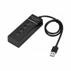 USB 3.0 Hub – 4-Port - Black USB 3.0 Hub – 4-Port - Black