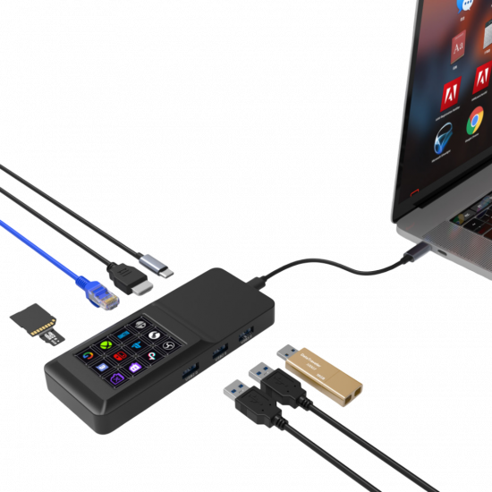 Mirabox DK0108-D Streamdock USB-C Mirabox DK0108-D Streamdock USB-C