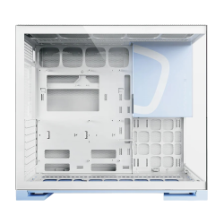Geometric Future M5 Vent - Mid Tower - E-ATX / ATX - High Airflow - 5x 140mm ARGB PWM Fans - Gaming Case - White / Blue