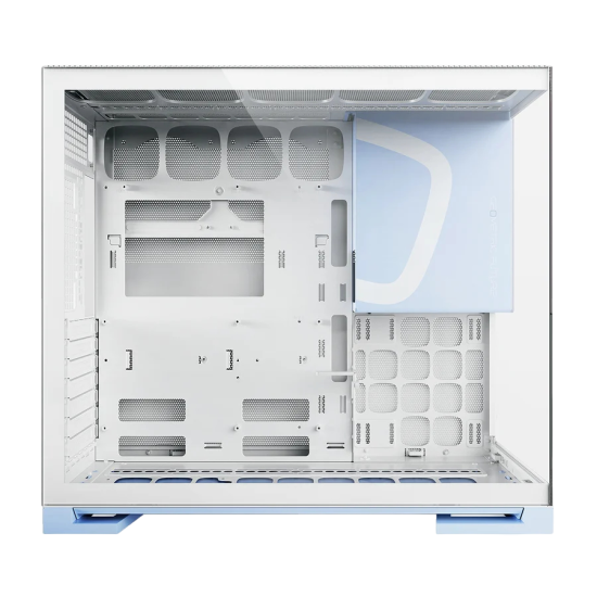Geometric Future M5 Vent - Mid Tower - E-ATX / ATX - High Airflow - 5x 140mm ARGB PWM Fans - Gaming Case - White / Blue Geometric Future M5 Vent - Mid Tower - E-ATX / ATX - High Airflow - 5x 140mm ARGB PWM Fans - Gaming Case - White / Blue