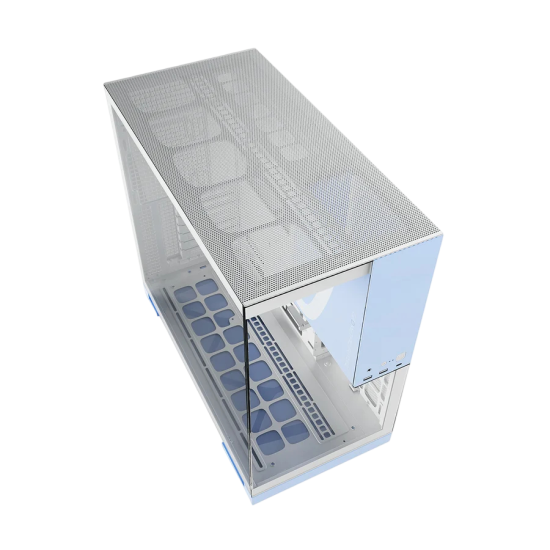 Geometric Future M5 Vent - Mid Tower - E-ATX / ATX - High Airflow - 5x 140mm ARGB PWM Fans - Gaming Case - White / Blue Geometric Future M5 Vent - Mid Tower - E-ATX / ATX - High Airflow - 5x 140mm ARGB PWM Fans - Gaming Case - White / Blue