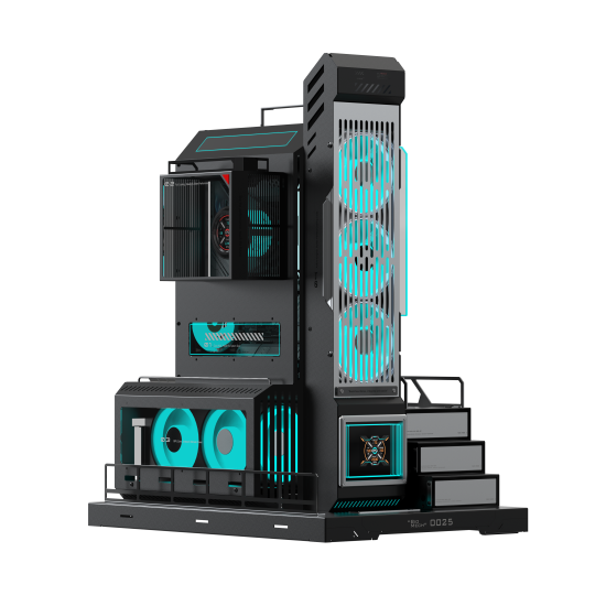 ALSEYE Gaming Case - CommandDock - Black ALSEYE Gaming Case - CommandDock - Black
