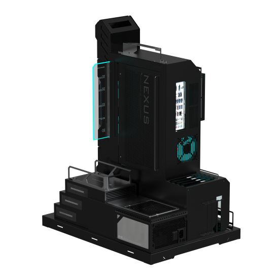 ALSEYE Gaming Case - CommandDock - Black ALSEYE Gaming Case - CommandDock - Black