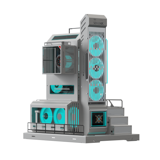 ALSEYE Gaming Case - CommandDock - White ALSEYE Gaming Case - CommandDock - White