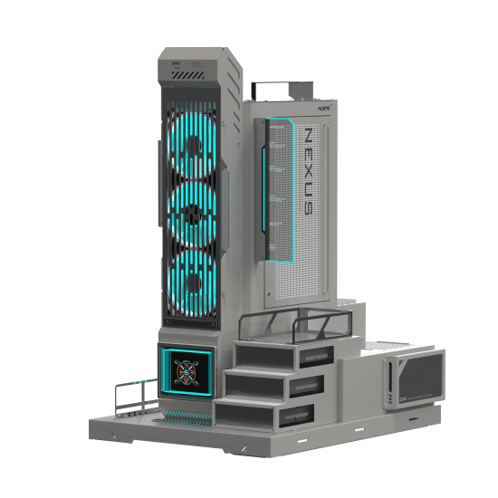 ALSEYE Gaming Case - CommandDock - White ALSEYE Gaming Case - CommandDock - White