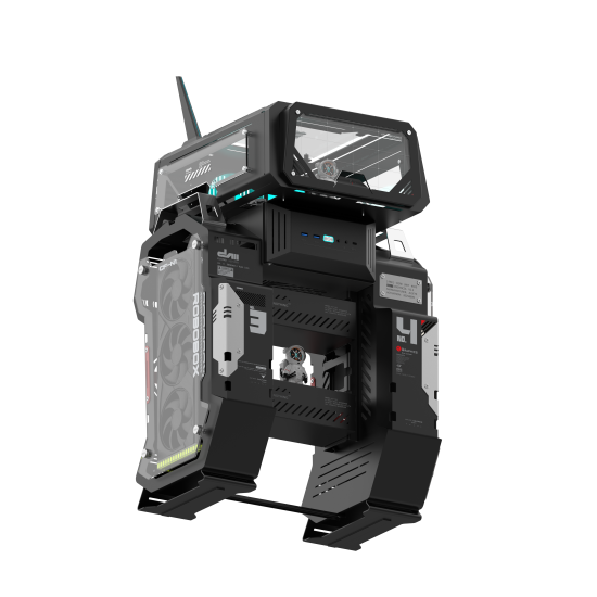 ALSEYE Gaming Case - MechaVault ATX - Black ALSEYE Gaming Case - MechaVault ATX - Black