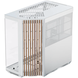 APNX V1 ATX Mid Tower v3 (Glass Edition Wood) - White