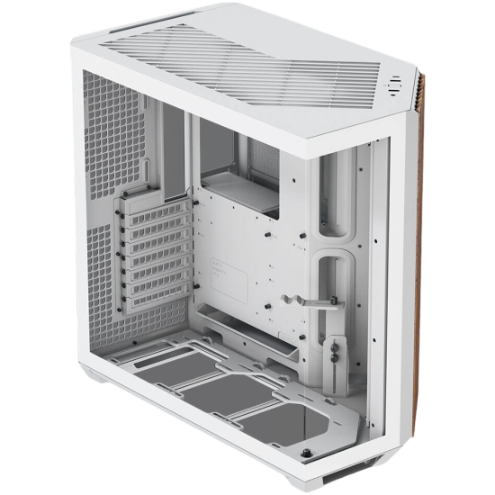 APNX V1 ATX Mid Tower v3 (Glass Edition Wood) - White