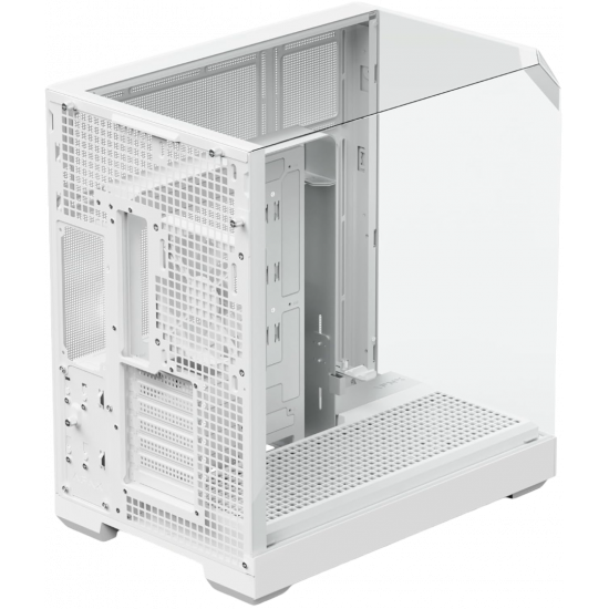 APNX V2 - ATX - Dual Airflow - 3-Side Tempered Glass - 4x 140mm Fans - Gaming Case - White