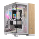 Corsair 6500X Tempered Glass Mid-Tower Case - White/Bamboo Wood Corsair 6500X Tempered Glass Mid-Tower Case - White/Bamboo Wood