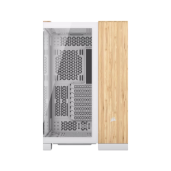 Corsair 6500X Tempered Glass Mid-Tower Case - White/Bamboo Wood Corsair 6500X Tempered Glass Mid-Tower Case - White/Bamboo Wood