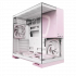 Geometric Future M5 Vent - Mid Tower - E-ATX / ATX - High Airflow - 5x 140mm ARGB PWM Fans - Gaming Case - White / Pink