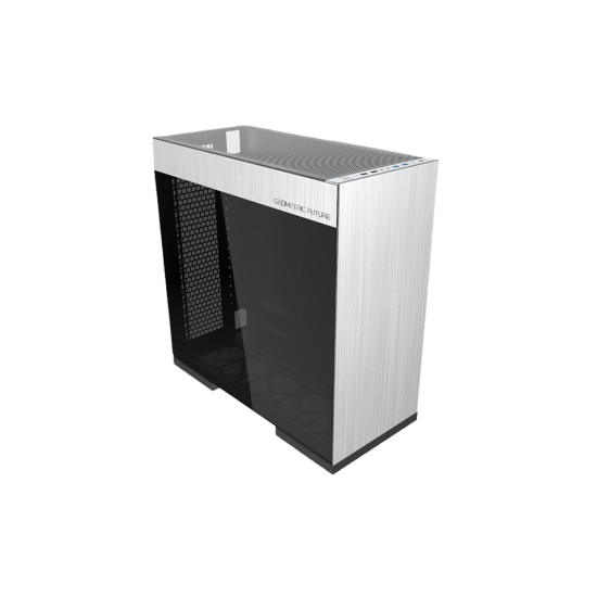 Geometric Future M8 Dharma Mid Tower Gaming Case - Silver