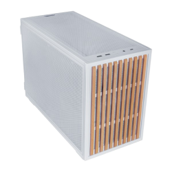Lian Li B4 mATX Wood Case - White