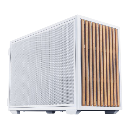 Lian Li B4 mATX Wood Case - White Lian Li B4 mATX Wood Case - White