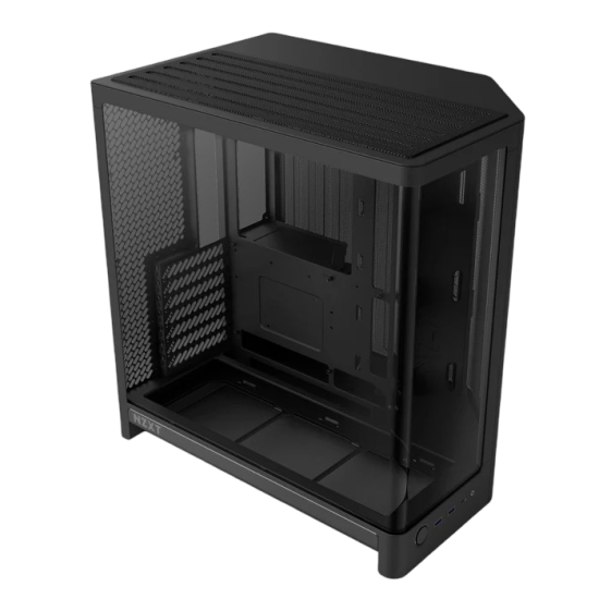 NZXT H6 Compact Dual-chamber ATX Case - Black