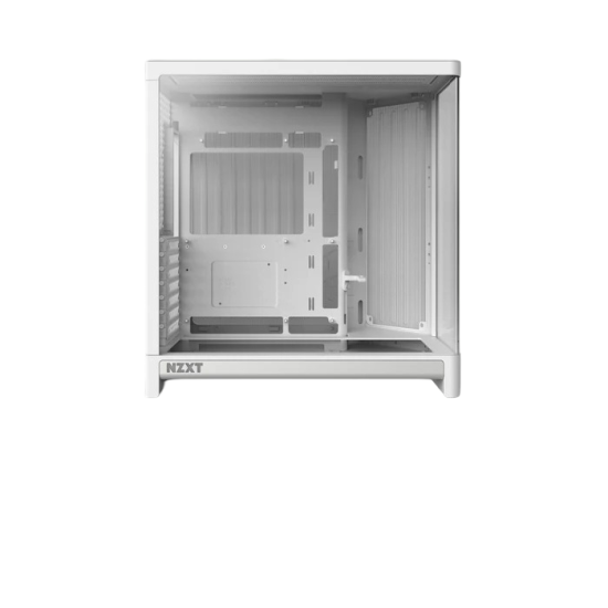 NZXT H6 RGB+ Compact Dual-chamber ATX Case - White