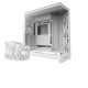 NZXT H9 Flow Edition ATX Mid Tower Case - Matte White NZXT H9 Flow Edition ATX Mid Tower Case - Matte White