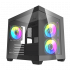 darkFlash C275P M-ATX Case with 3 Fans - Black