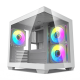darkFlash C275P M-ATX Case with 3 Fans - White darkFlash C275P M-ATX Case with 3 Fans - White