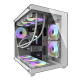 darkFlash C285P V2 ATX Case - White