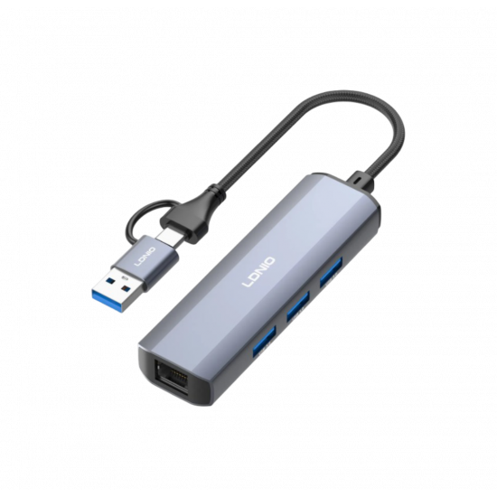 LDNIO DS-124UC USB 3.0 to Gigabit Ethernet Adapter LDNIO DS-124UC USB 3.0 to Gigabit Ethernet Adapter