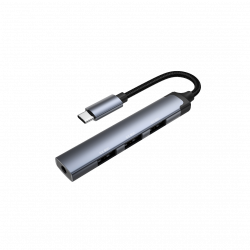 LDNIO DS-104C Type-C Hub 3×USB-A + Audio LDNIO DS-104C Type-C Hub 3×USB-A + Audio