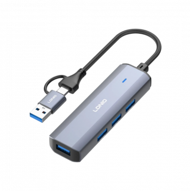 LDNIO DS-114UC USB 3.0 Hub Dual Connector