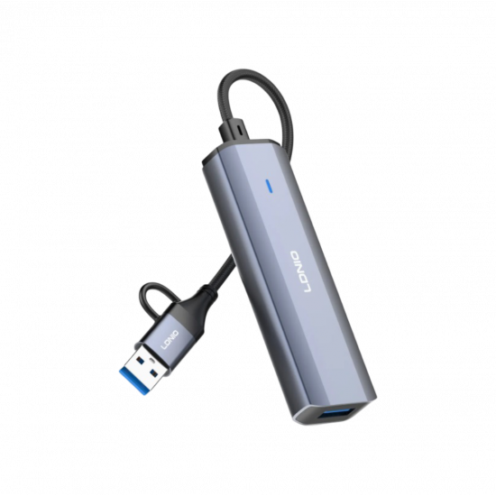 LDNIO DS-114UC USB 3.0 Hub Dual Connector