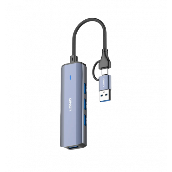 LDNIO DS-114UC USB 3.0 Hub Dual Connector