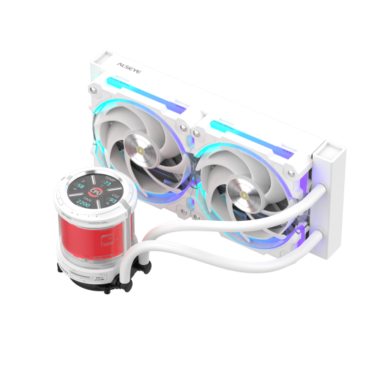 ALSEYE Liquid Cooler - HydroVision 240 - White