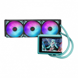 ASUS ROG RYUO IV 360 ARGB - AIO Liquid Cooler - Amoled Display (MIKU Edition)