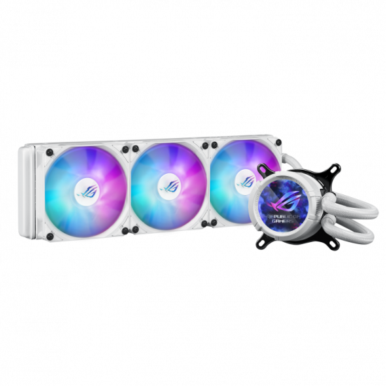 ASUS ROG STRIX LC III 360 ARGB LCD White - AIO Liquid Cooler ASUS ROG STRIX LC III 360 ARGB LCD White - AIO Liquid Cooler