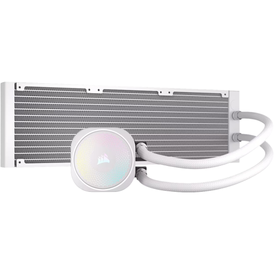 Corsair Nautilus 360 RS ARGB Liquid CPU Cooler - White