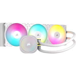 Corsair Nautilus 360 RS ARGB Liquid CPU Cooler - White
