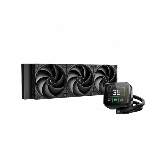 DeepCool AIO Liquid Cooler SPARTACUS 360 Customizable 3.4 IPS screen - Black DeepCool AIO Liquid Cooler SPARTACUS 360 Customizable 3.4 IPS screen - Black