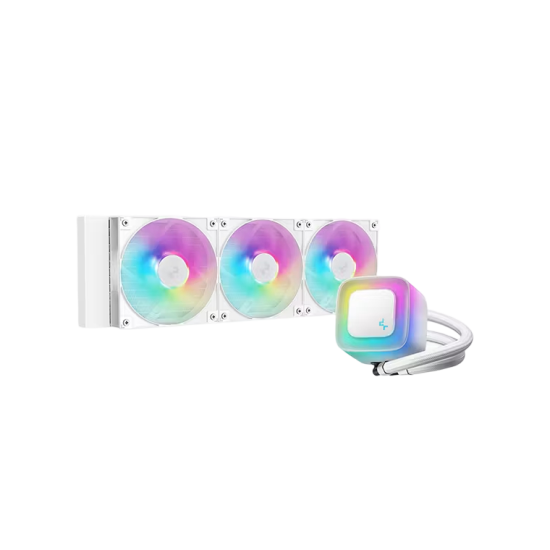 DeepCool LE360 V2 360mm AIO Liquid CPU Cooler – White DeepCool LE360 V2 360mm AIO Liquid CPU Cooler – White