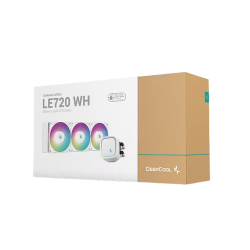 DeepCool LE720 ARGB 360mm AIO Liquid CPU Cooler – White